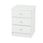 Kingston Bedside White