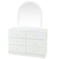 Kingston Dresser with Mirror White