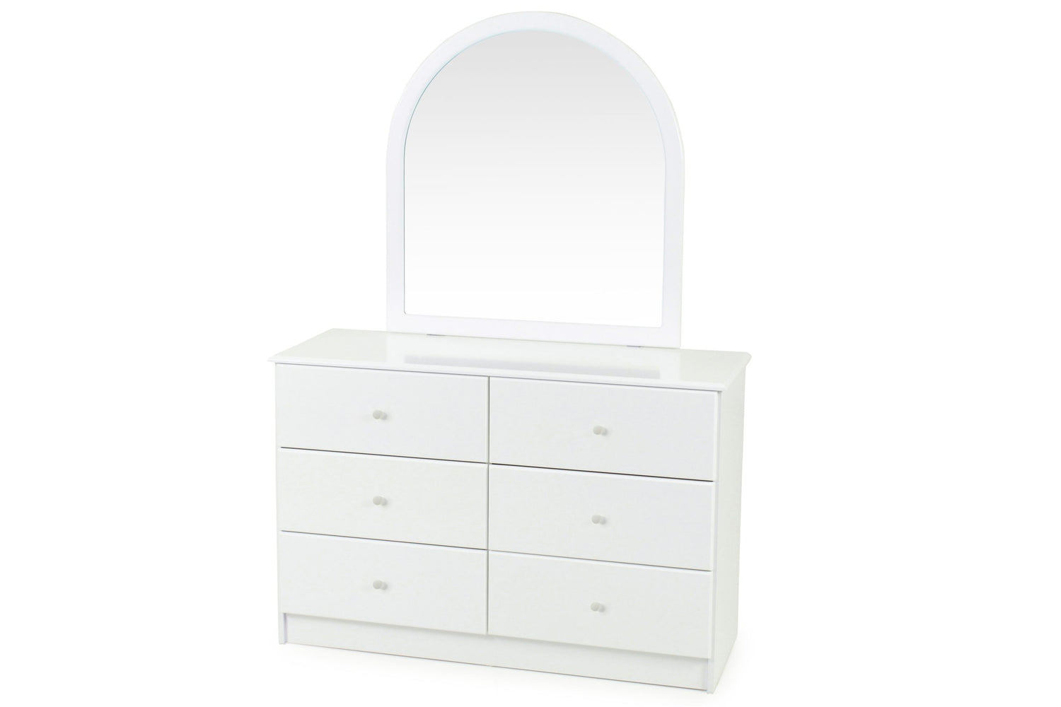 Kingston Dresser with Mirror White