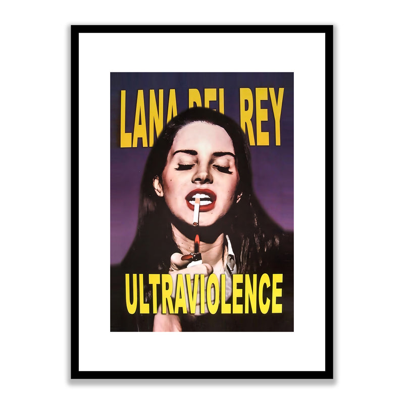 Lana Del Rey Ultraviolence Framed Print