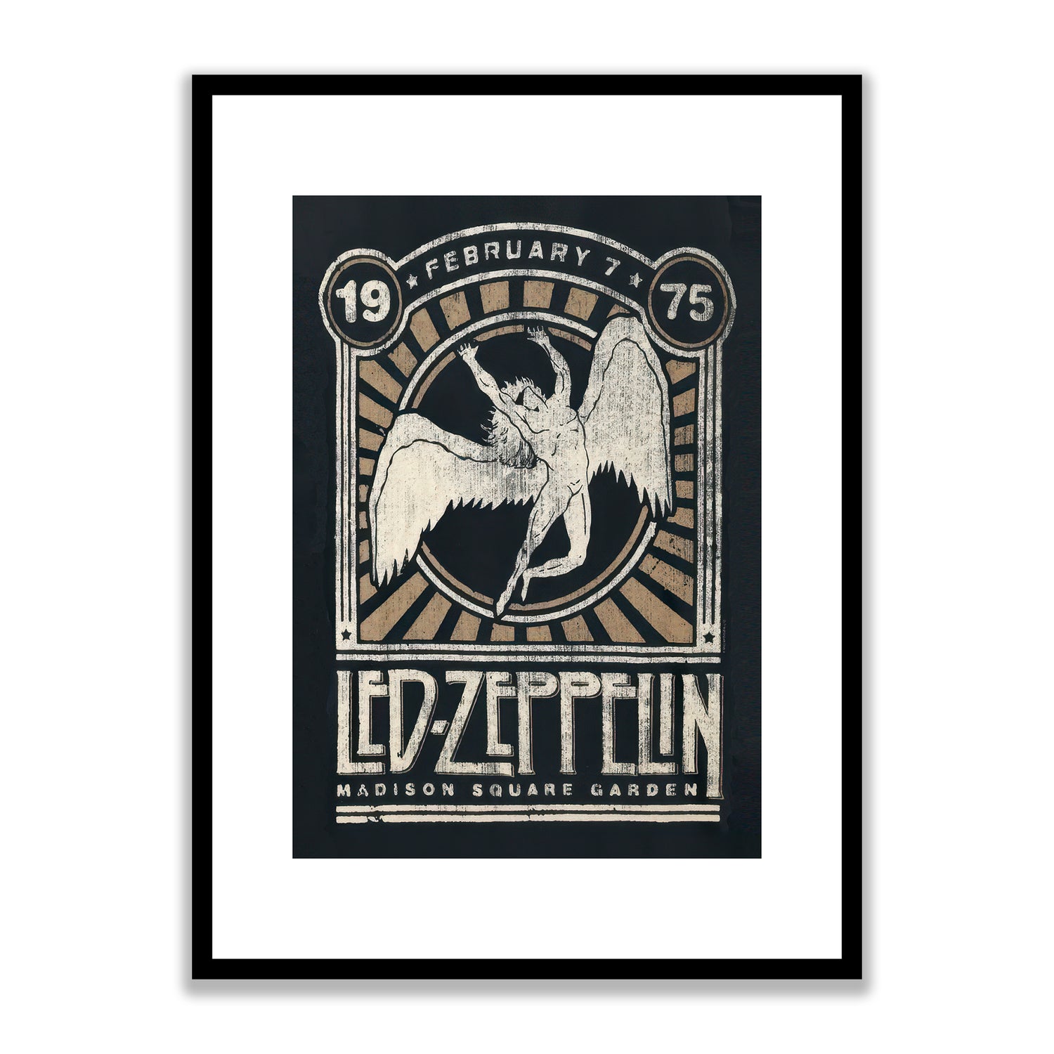Led Zeppelin Framed Print - LZ0004