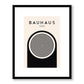 Bauhaus Circle Framed Print LARGE