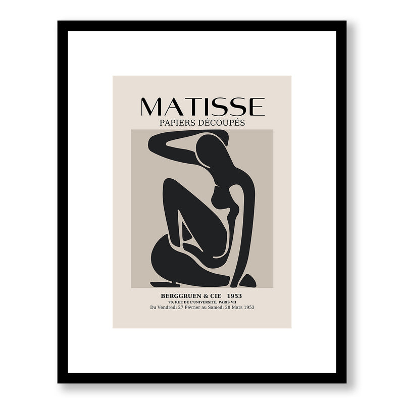 Matisse Papiers Decoupe II Framed Print LARGE