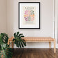 Matisse Colour Floral 1 Framed Print LARGE