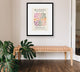 Matisse Colour Floral 1 Framed Print LARGE