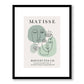 Matisse Sage Green Faces Framed Print LARGE