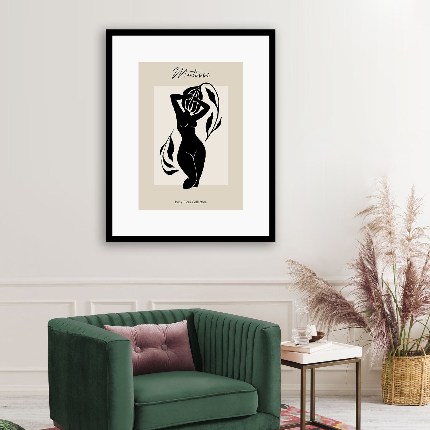 Matisse Body Flora I Framed Print LARGE