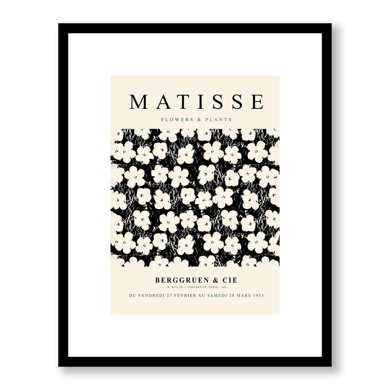 Matisse Flowers & Plants Framed Print LARGE