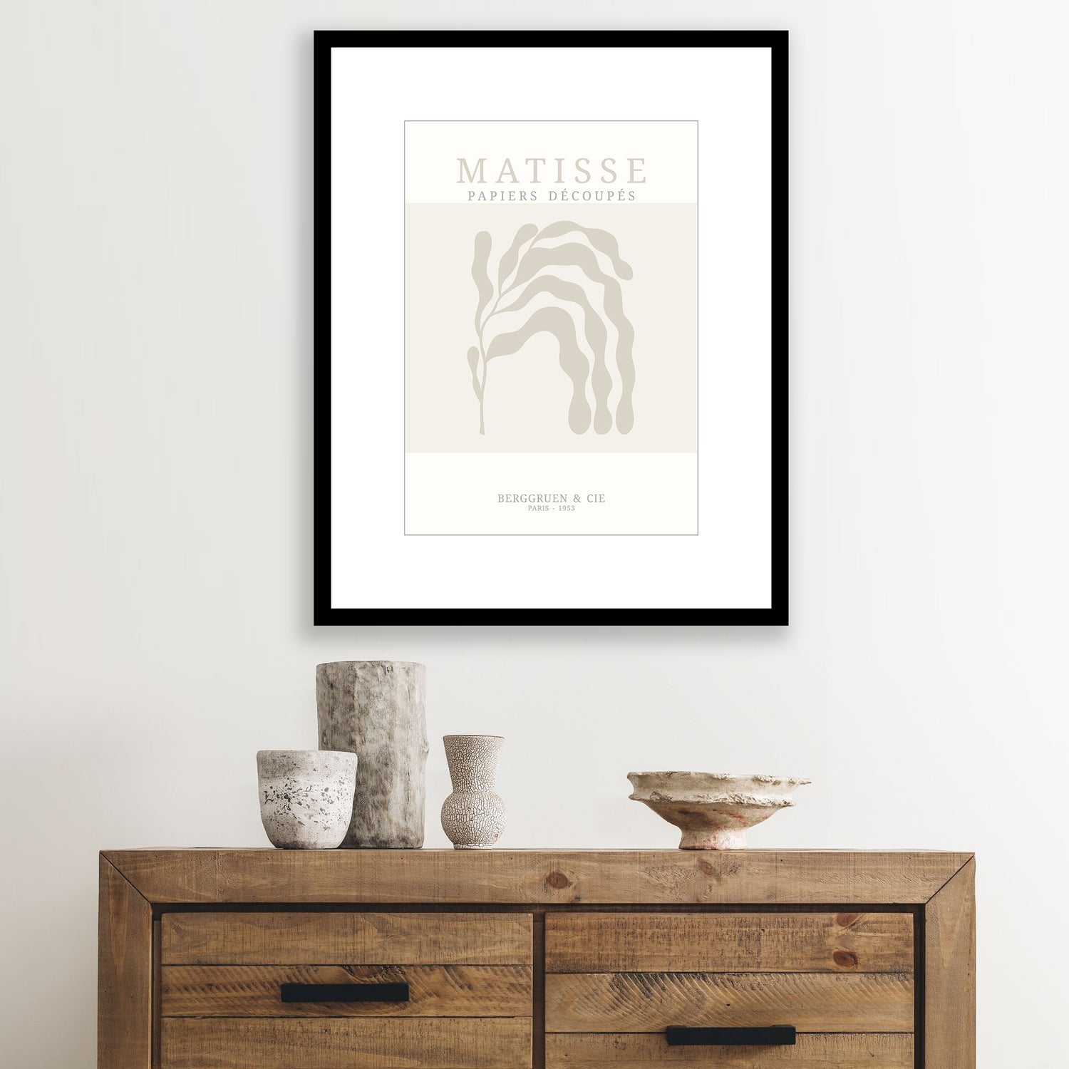 Matisse Fauna II Framed Print LARGE