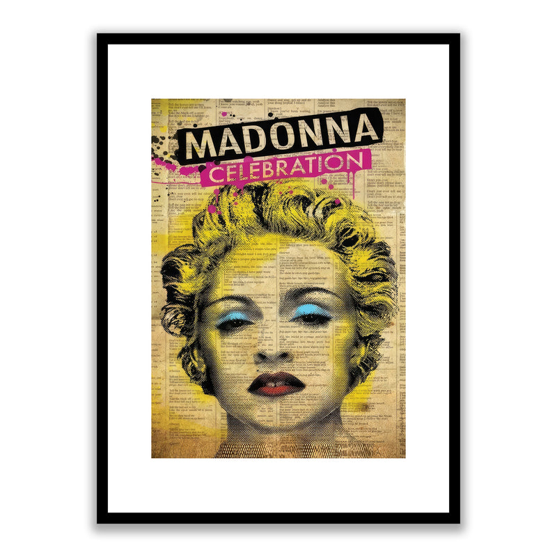 Madonna Celebration Framed Print