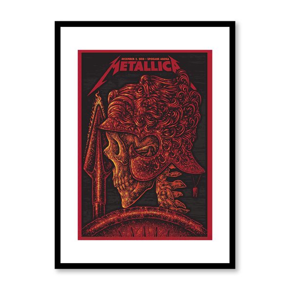 Metallica Framed Print - MET0001