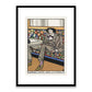 Viennese Cafe The Man of Letters 1911 by Morris Jung Framed Print