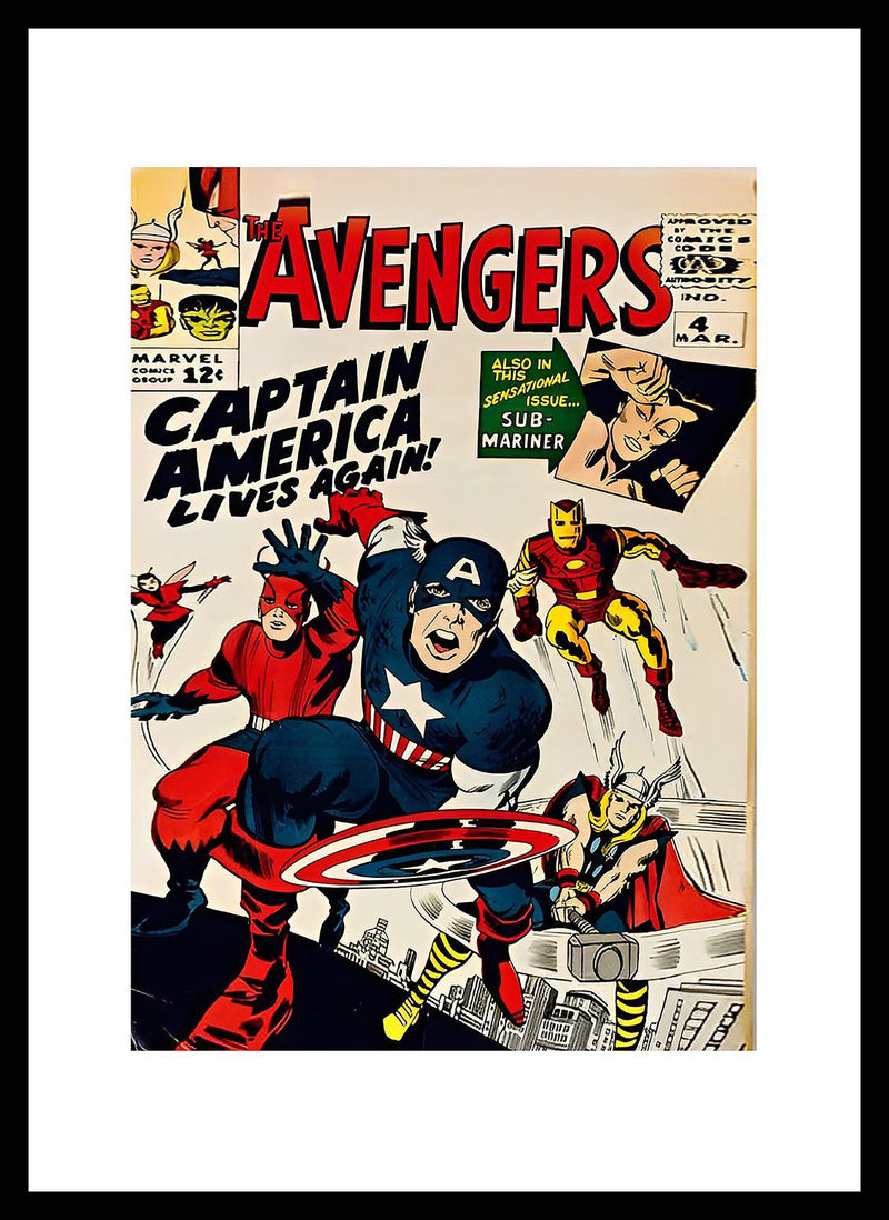 Marvel Avengers Framed Print