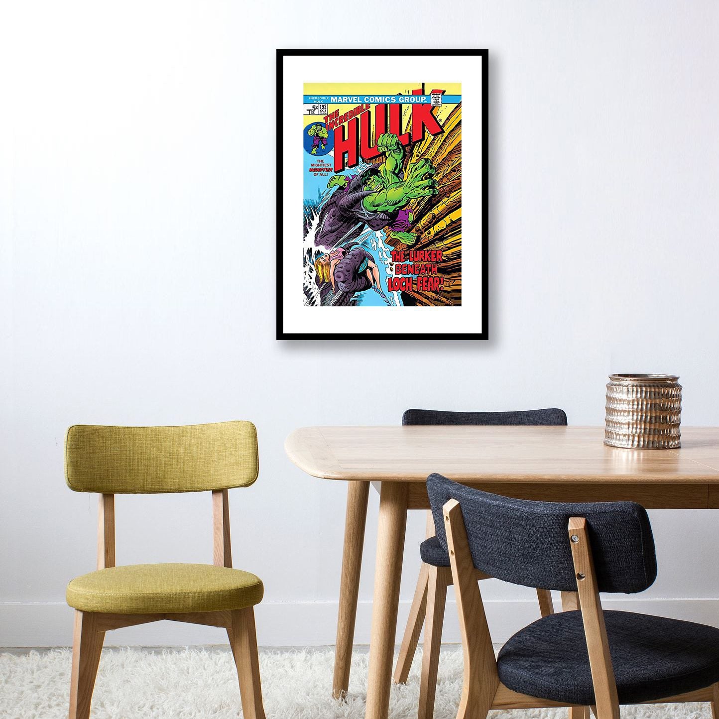 Marvel Hulk Framed Print