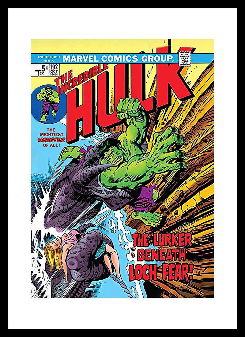 Marvel Hulk Framed Print