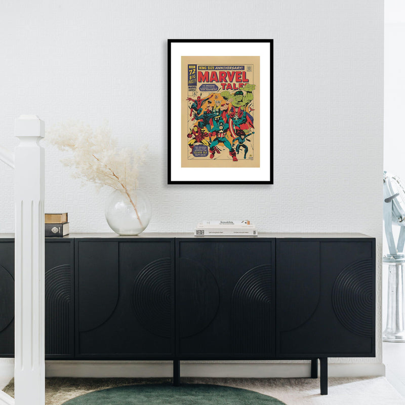 Marvel Tales Framed Print