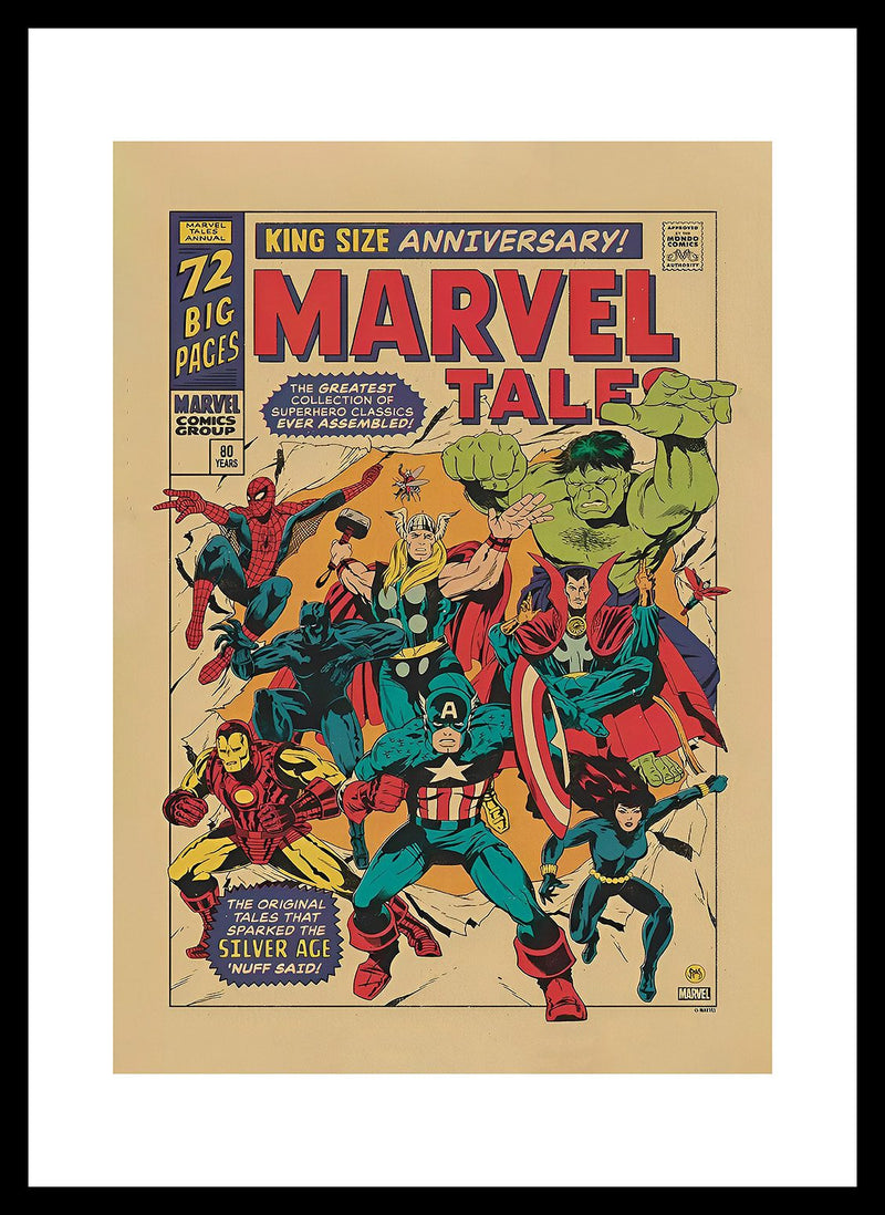Marvel Tales Framed Print