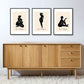 Matisse Figures Set of 3 Framed Prints