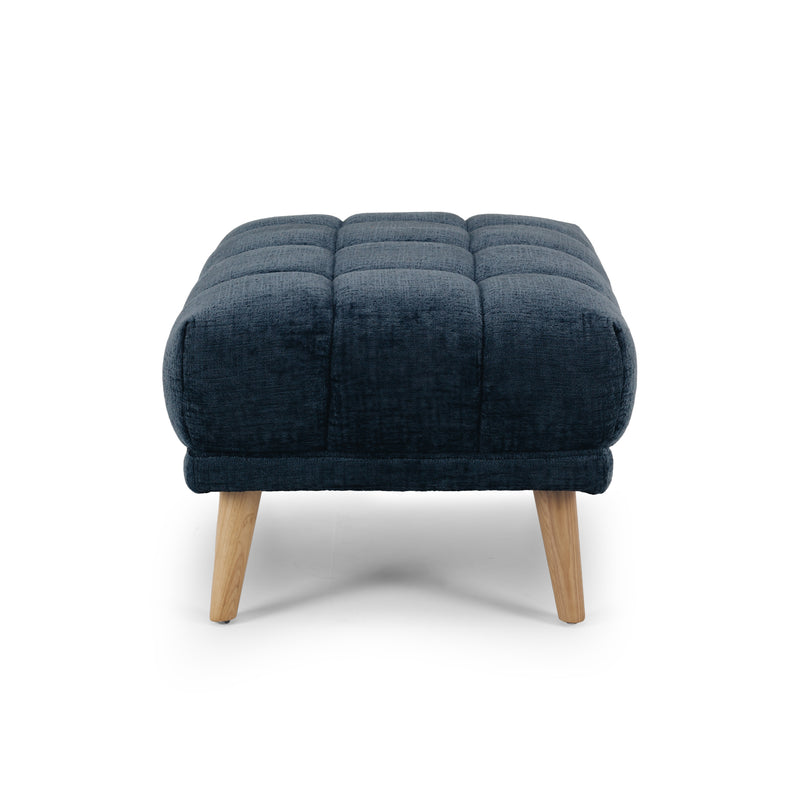 Towelie Footstool Indigo Blue