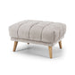 Towelie Footstool Pearl Grey