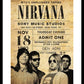 Nirvana Unplugged Framed Print