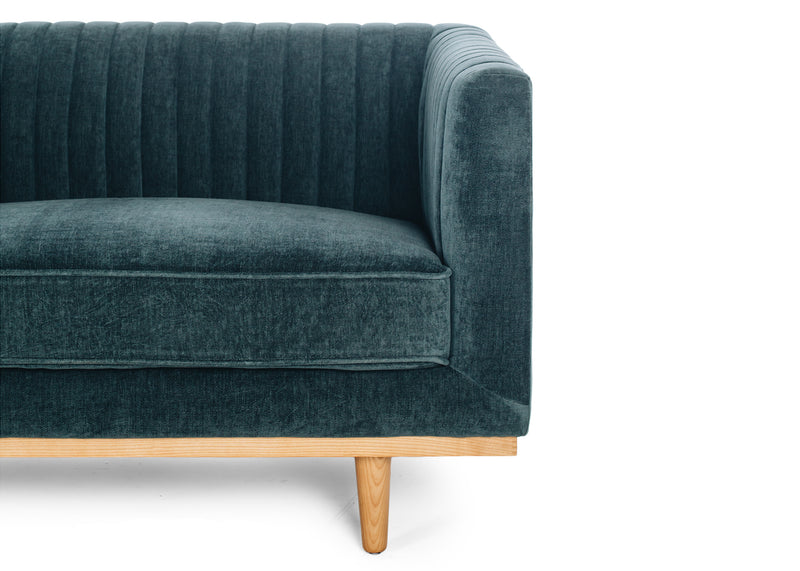 Madison 3 Seater Blue Strata - FLOOR MODEL