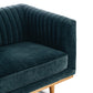 Madison 3 Seater Blue Strata