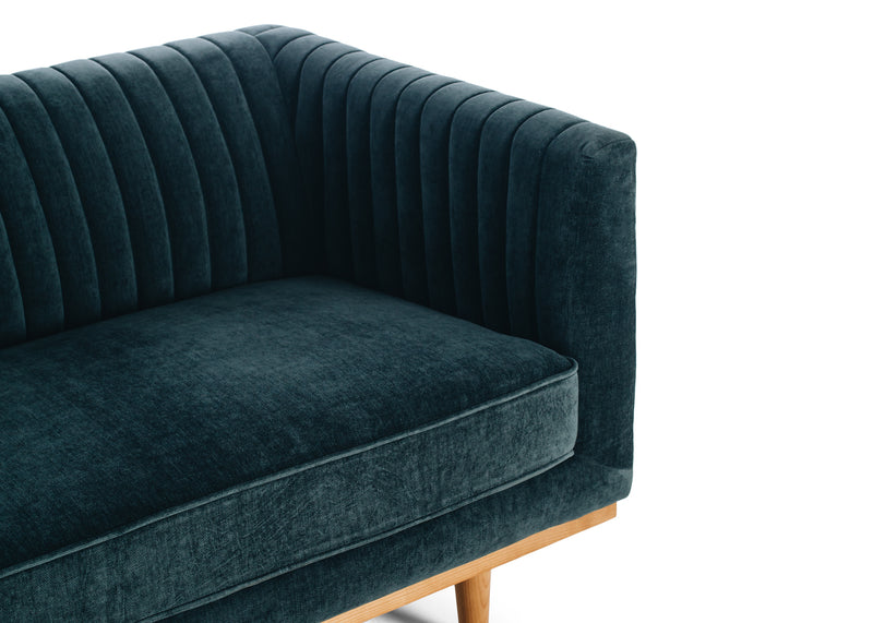 Madison 3 Seater Blue Strata - FLOOR MODEL