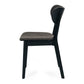 Zurich Chair (Black Oak) Dark Grey