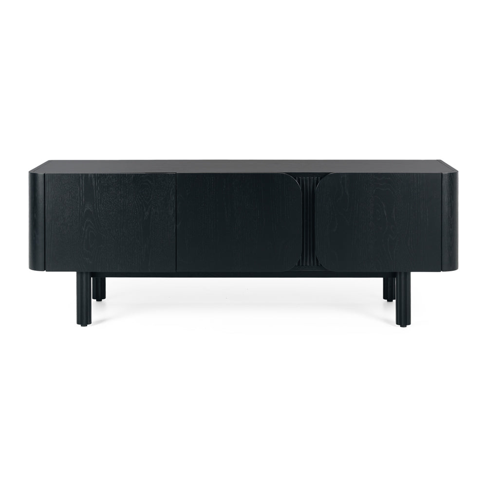 Sirocco TV Stand (Black Oak)