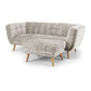 Towelie 3 Seater Pearl Grey