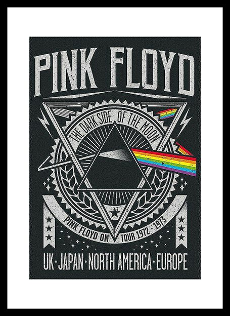 Pink Floyd Dark Side of the Moon Framed Print