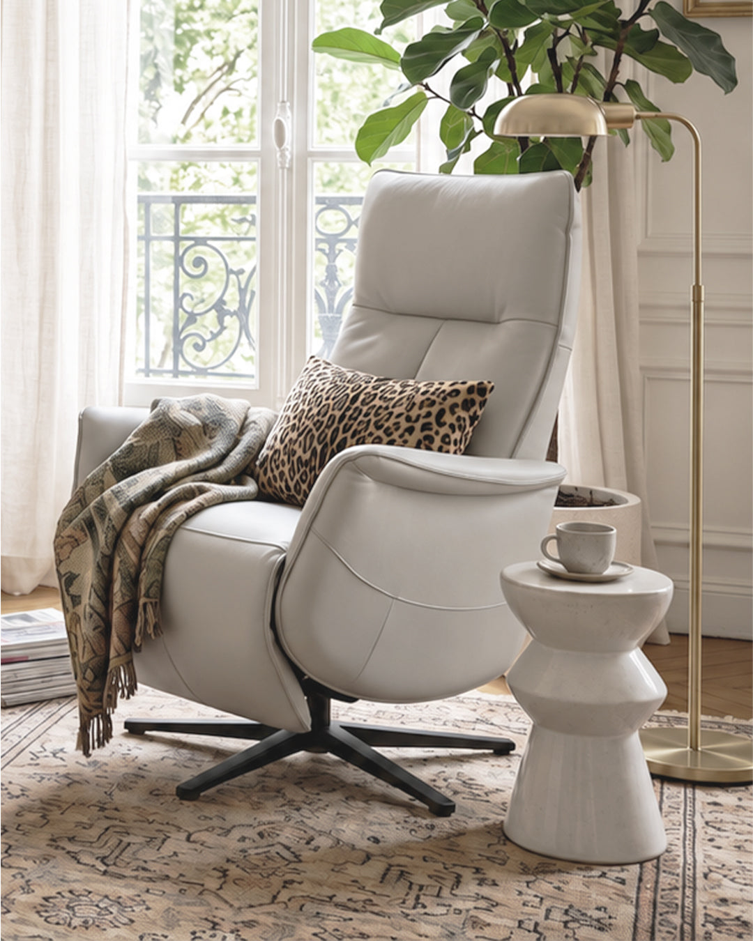 Summit Recliner Pebble