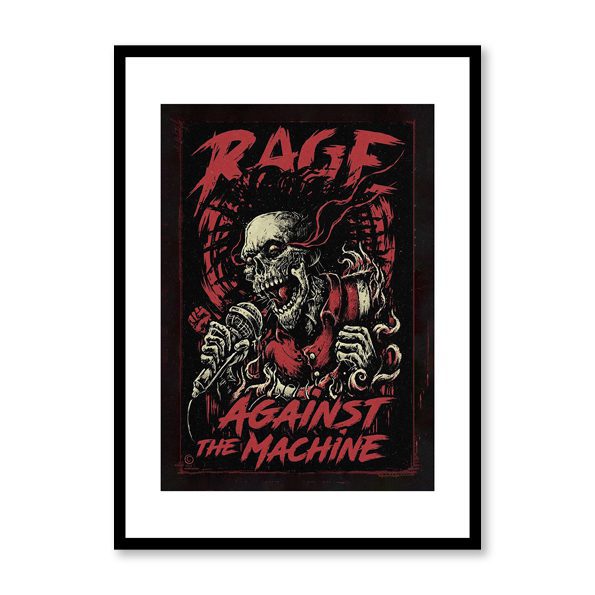 Rage Against the Machine Framed Print - RGE0002