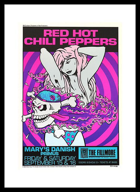 Red Hot Chilli Peppers Framed Print