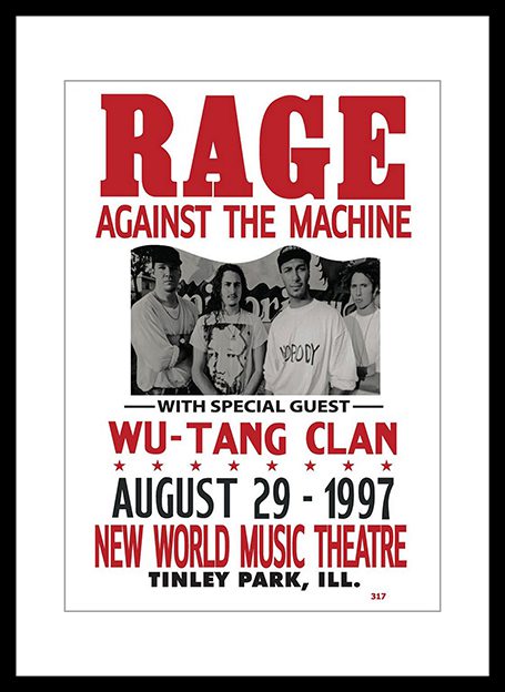 Rage Against the Machine Framed Print