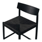 Ingrid Highback Barstool (Black Oak) Cord