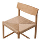 Ingrid Highback Barstool (Natural Oak) Cord