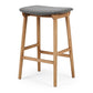 Niles Barstool (Natural Oak) Fabric