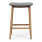 Niles Barstool (Natural Oak) Fabric