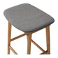 Niles Barstool (Natural Oak) Fabric