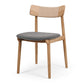 Niles Dining Chair (Natural Oak) Fabric