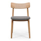 Niles Dining Chair (Natural Oak) Fabric