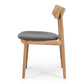 Niles Dining Chair (Natural Oak) Fabric