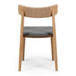 Niles Dining Chair (Natural Oak) Fabric