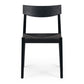 Ingrid Dining Chair (Black Oak) Cord