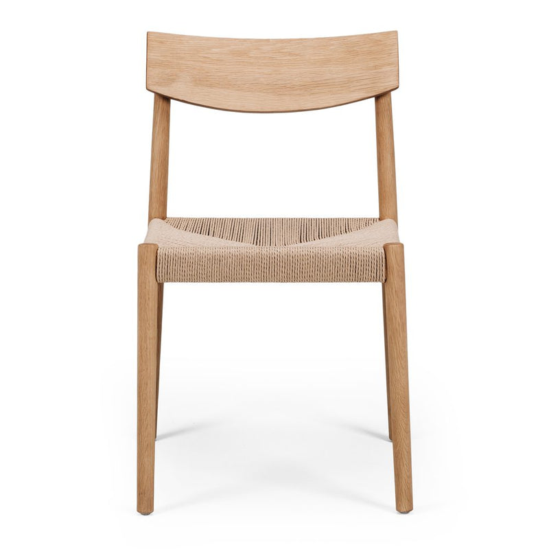 Ingrid Dining Chair (Natural Oak) Cord