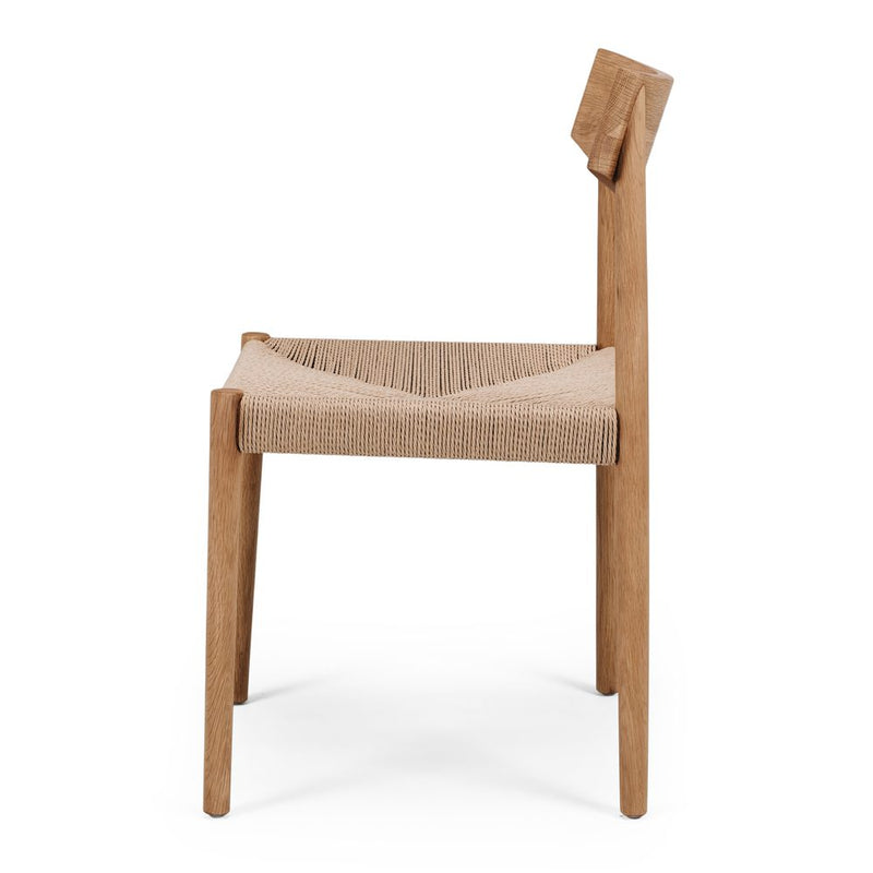 Ingrid Dining Chair (Natural Oak) Cord