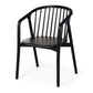 NORD Chair (Black Oak) BLK PU Seat