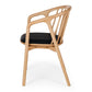 NORD Chair (Natural Oak) BLK PU Seat